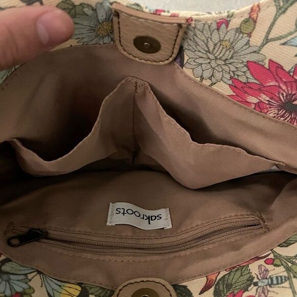 Sakroots The Sak Roma Shopper Shoulder Bag Large Purse Tote Boho Cottagecore Y2K - Picture 6 of 16